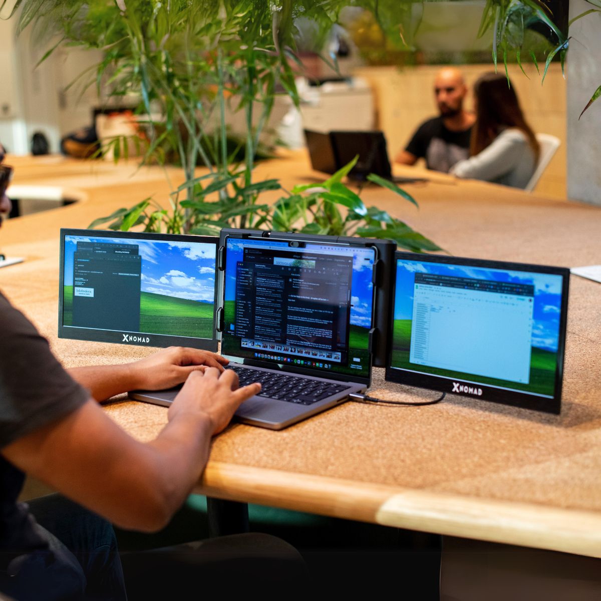 X3 Pro® Tragbarer Doppelbildschirm 13,3" – Komfort & Produktivität