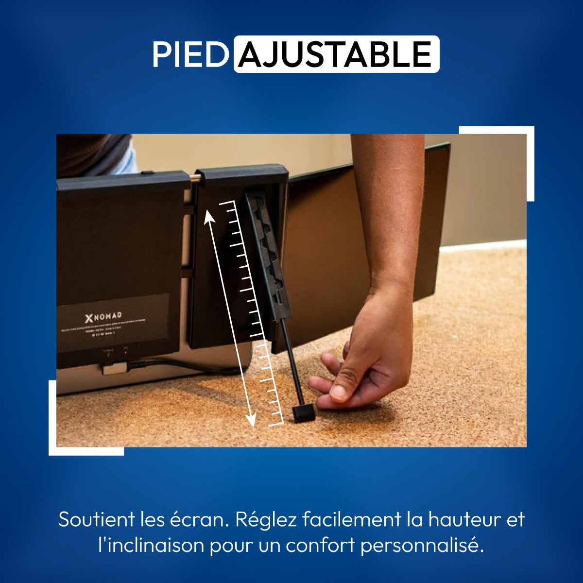 X3 Pro® Tragbarer Doppelbildschirm 13,3" – Komfort & Produktivität