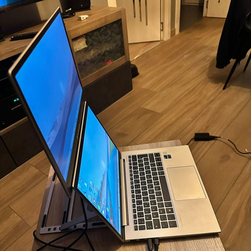Image du produit X2 Plus® Tragbarer Einzelbildschirm 15,6" – Platzsparend & Ergonomisch