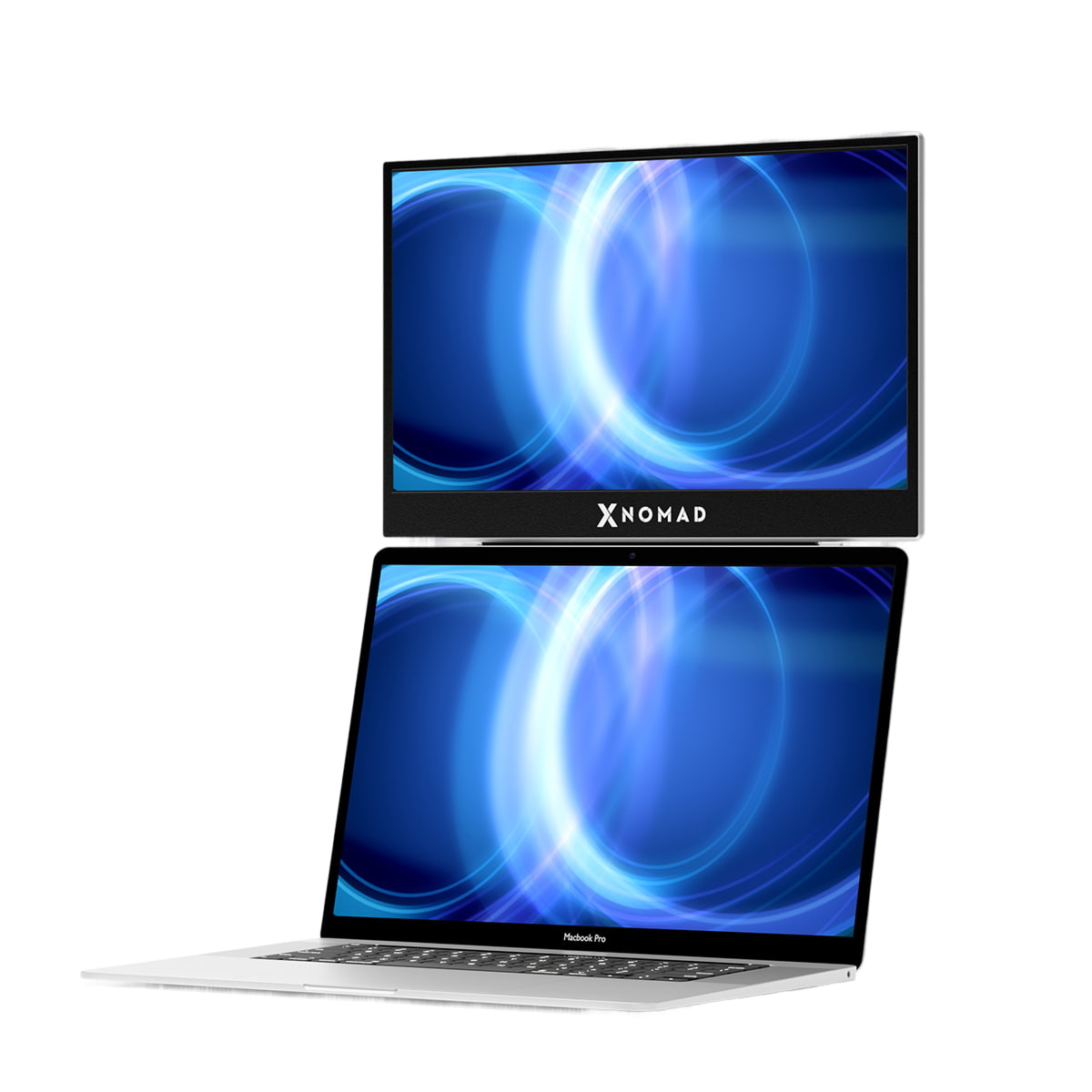 X2 Plus® Mono tragbarer Bildschirm 15,6" – Platzersparnis & Ergonomie