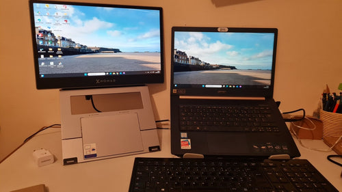 Image du produit X2 Plus® Tragbarer Einzelbildschirm 15,6" – Platzsparend & Ergonomisch
